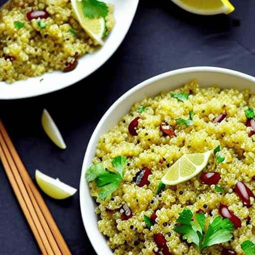 Lemon Garlic Quinoa