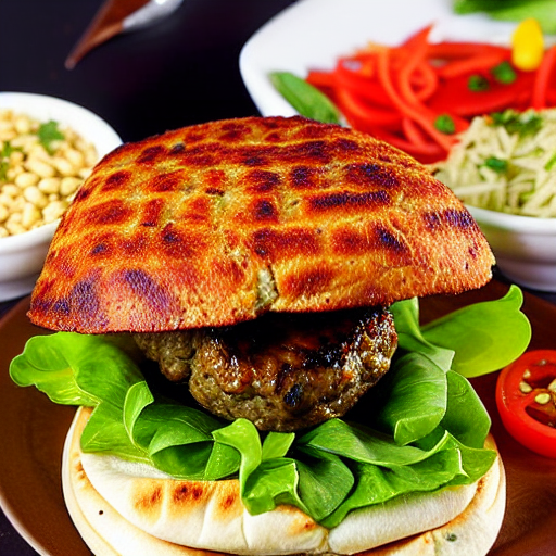 Lebanese Lamb Burger
