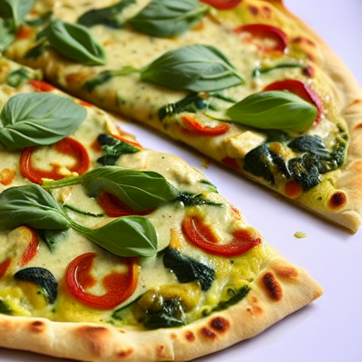 Methi Malai Chicken Pizza