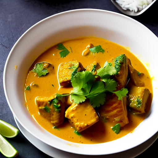 Fish Curry with Coconut