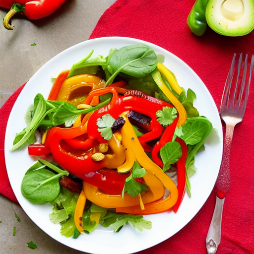 Roasted Pepper Salad