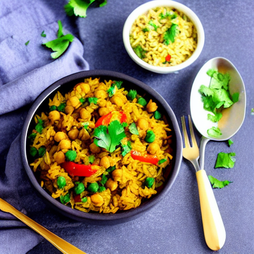Vegan Chana Pulao