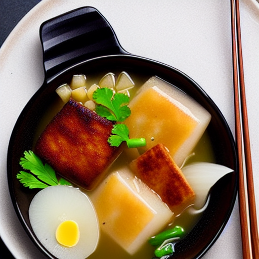 Oden with Daikon
