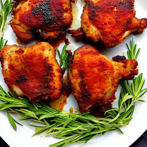 Crispy Chicken Thighs