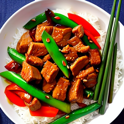 Szechuan Style Pork Stir-Fry