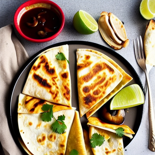 Quesadillas de Champiñones