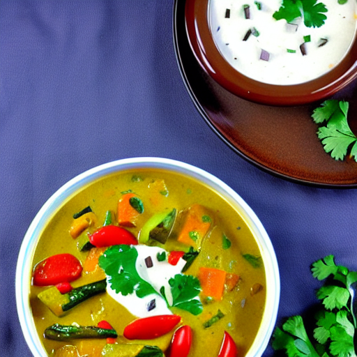 Vegetable Raita Curry