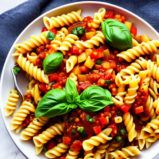 Pasta con Salsa di Legumi