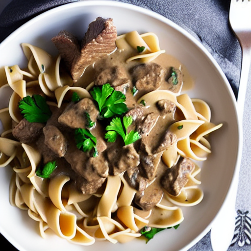 Keto Beef Stroganoff