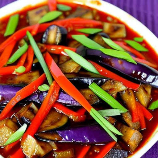 Sichuan Style Spicy Eggplant