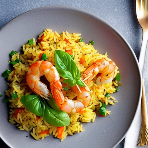 Prawn Rice Pilaf
