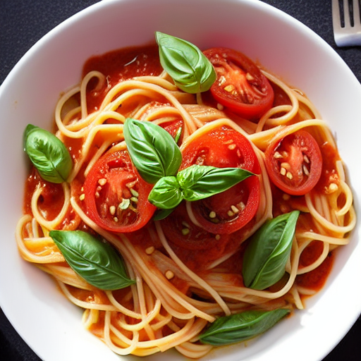 Pasta alla Caprese