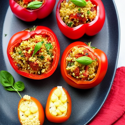 Baked Stuffed Tomatoes