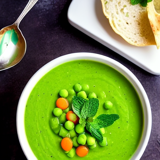 Pea and Mint Soup