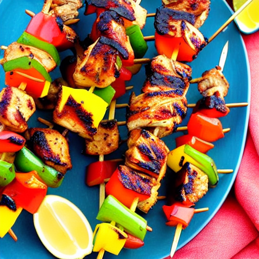 Jerk Chicken Skewers