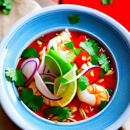 Korean Style Ceviche