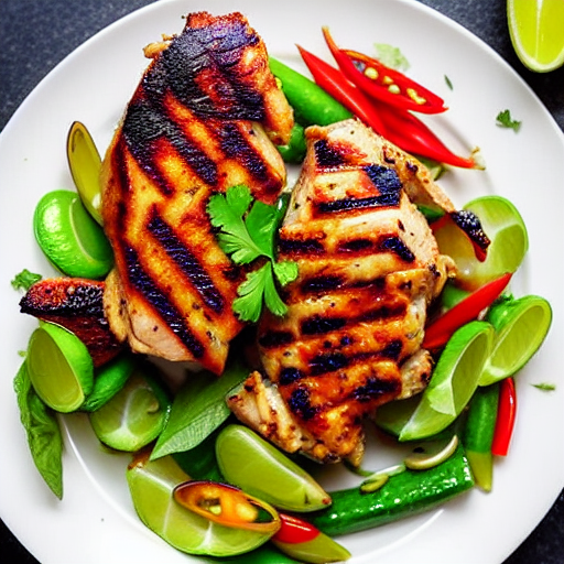 Keto Thai Grilled Chicken