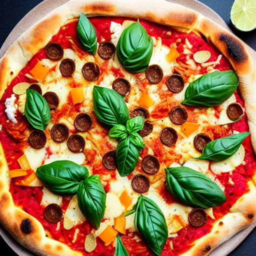 Pizza de Albahaca