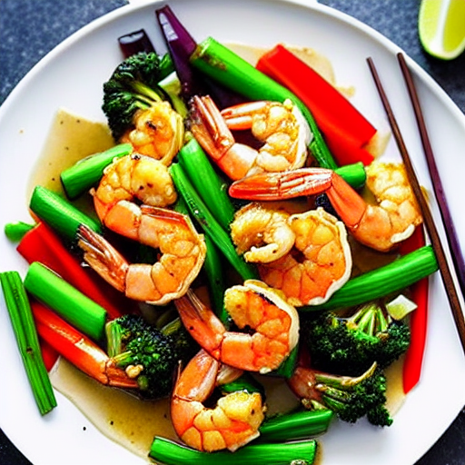 Wok-Fried Shrimp