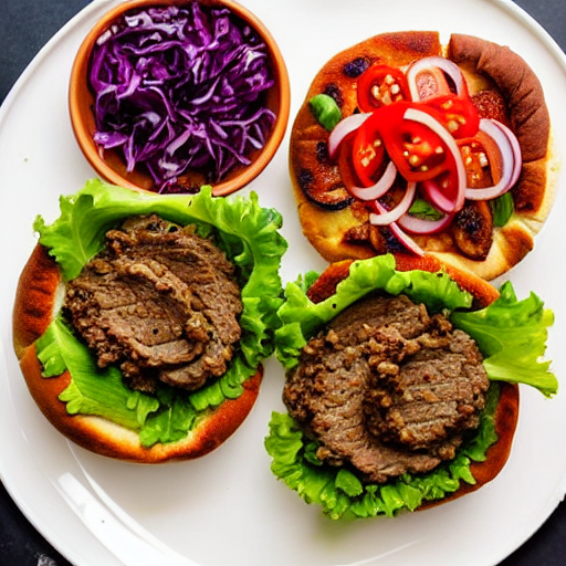 Keto Pide Burger