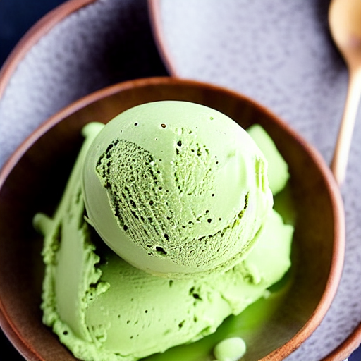 Keto Green Tea Ice Cream