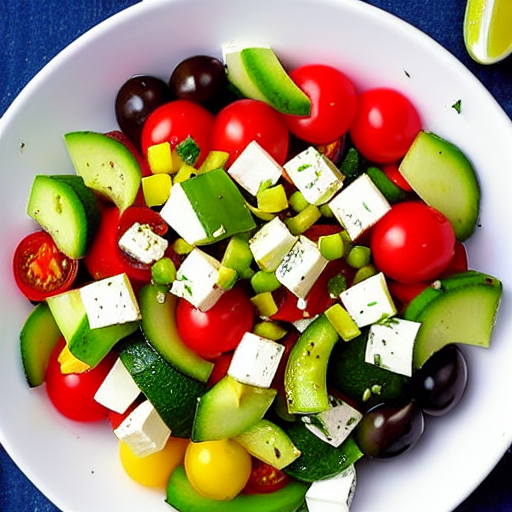 Feta-Free Greek Salad