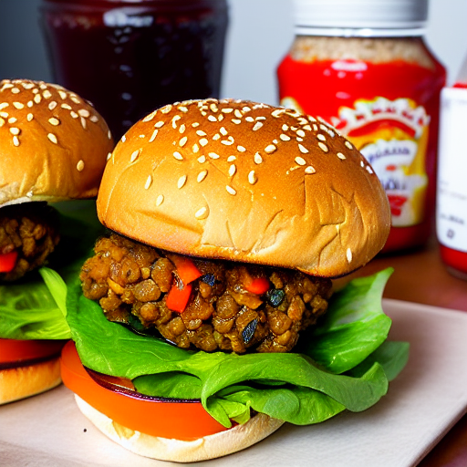 Gochujang Lentil Burger