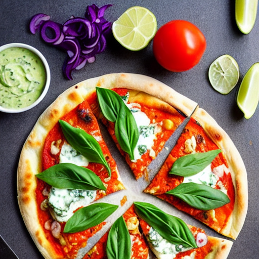 Tzatziki Veggie Pizza