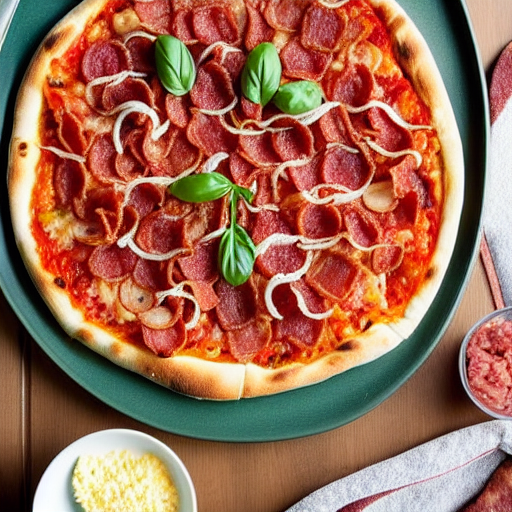 Pizza de Bacon