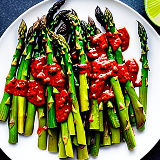 Sriracha Grilled Asparagus