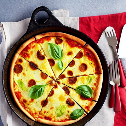 Pizza de Tortilla Española