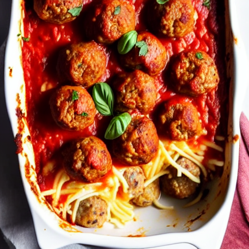 Meatball Sub Casserole