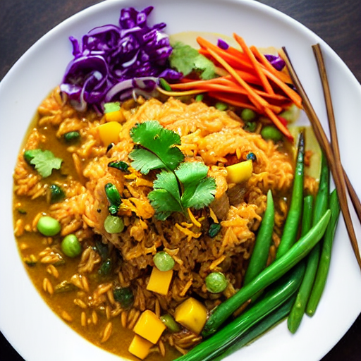 Khao Pad Khao Khao Mamuang