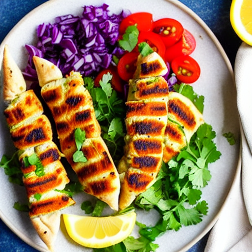 Chickpea Souvlaki Bake