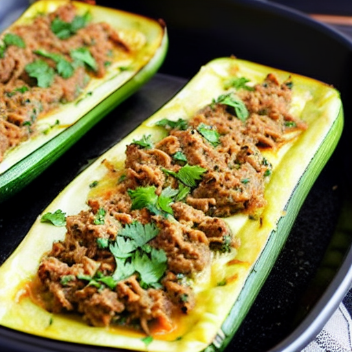 Baked Zucchini Boats