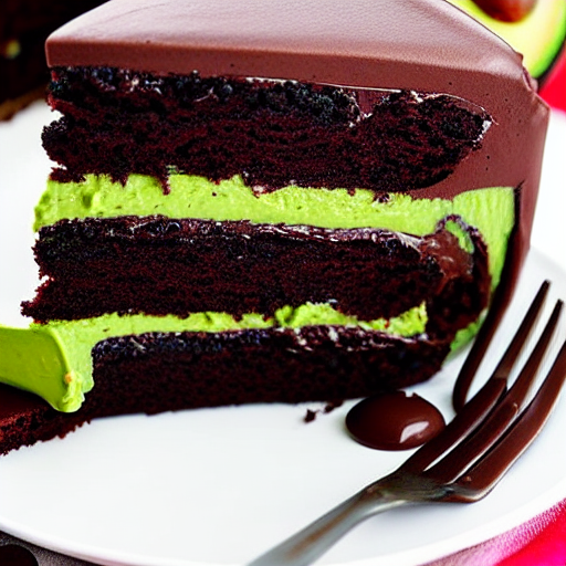 Avocado Chocolate Cake