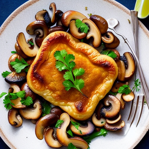 Croustillant de Champignons