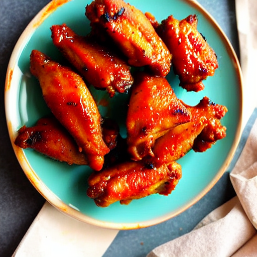 Keto Spicy Chicken Wings