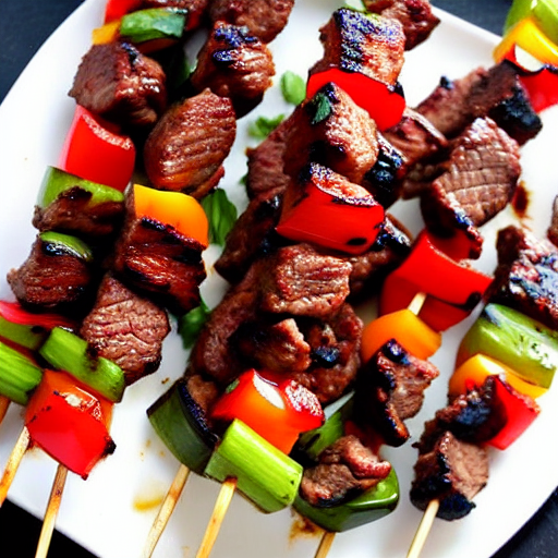 Spiced Beef Brochettes