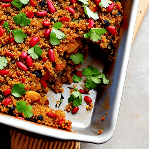 Quinoa and Bean Bake
