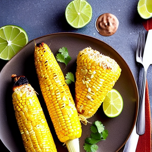 Elote Asado con Queso