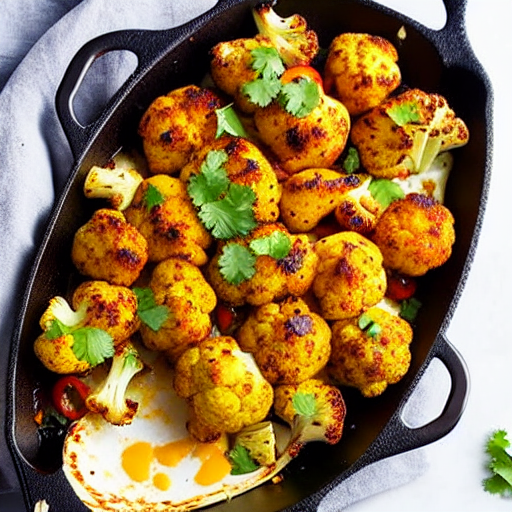 Baked Mexican Cauliflower
