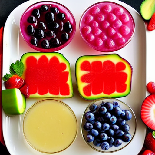 Keto Gelatina de Frutas