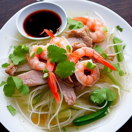 Gỏi Đu Đủ Tôm Thịt