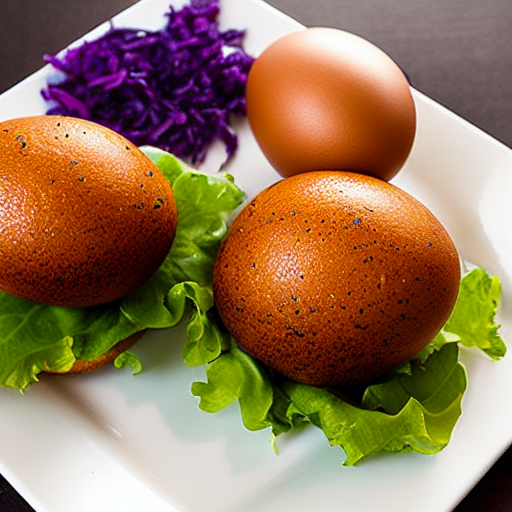 Tea Egg Burger