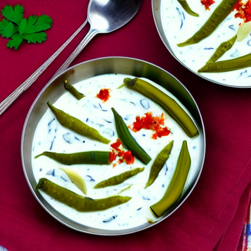 Bhindi Raita