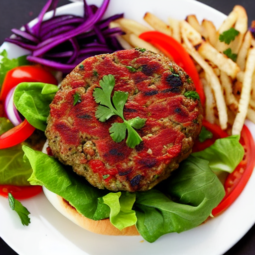 Lamb Kofta Burger