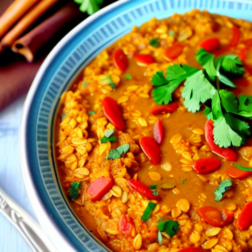 Baked Masala Oats