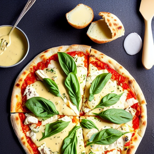 Keto Avgolemono Pizza