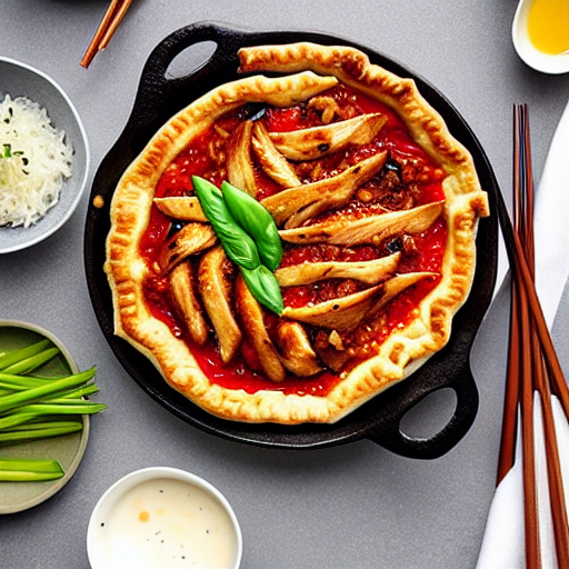 Teriyaki Chicken Pie